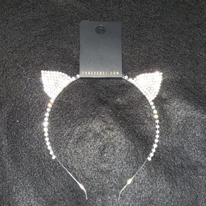 🆕️Cat ear bling headband and Happy Birthday headband